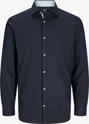 Chemise 'JPRBLAParker' JACK & JONES en bleu : devant
