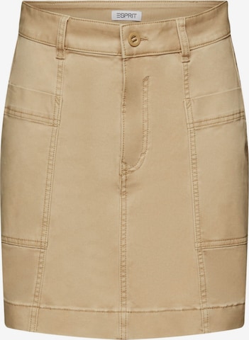 ESPRIT Skirt in Beige: front