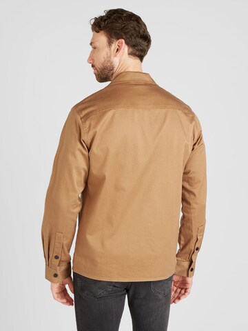 R.D.D. ROYAL DENIM DIVISION Regular fit Between-Season Jacket 'ROB' in Brown