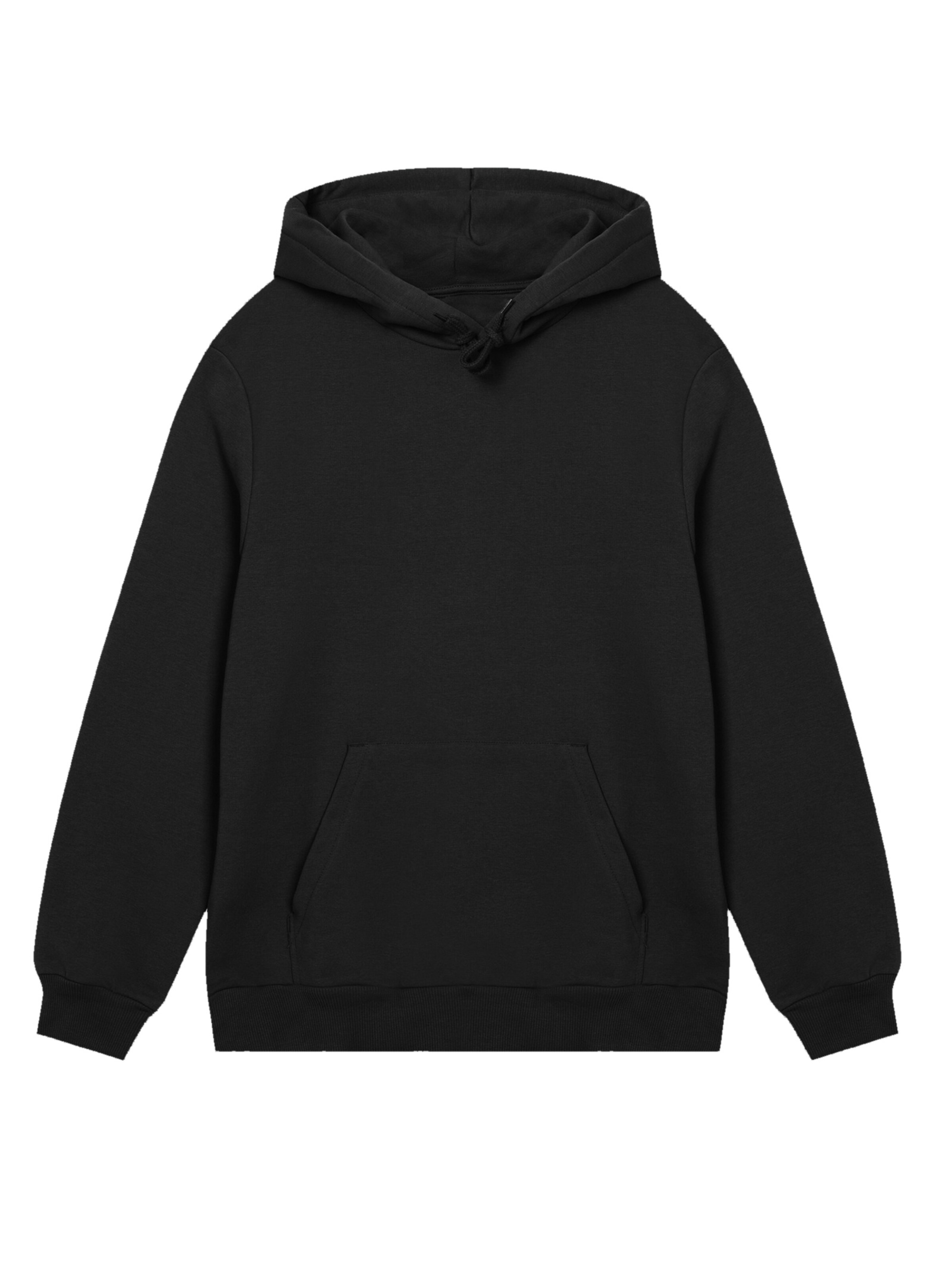 F4NT4STIC Sweatshirt in Black: front