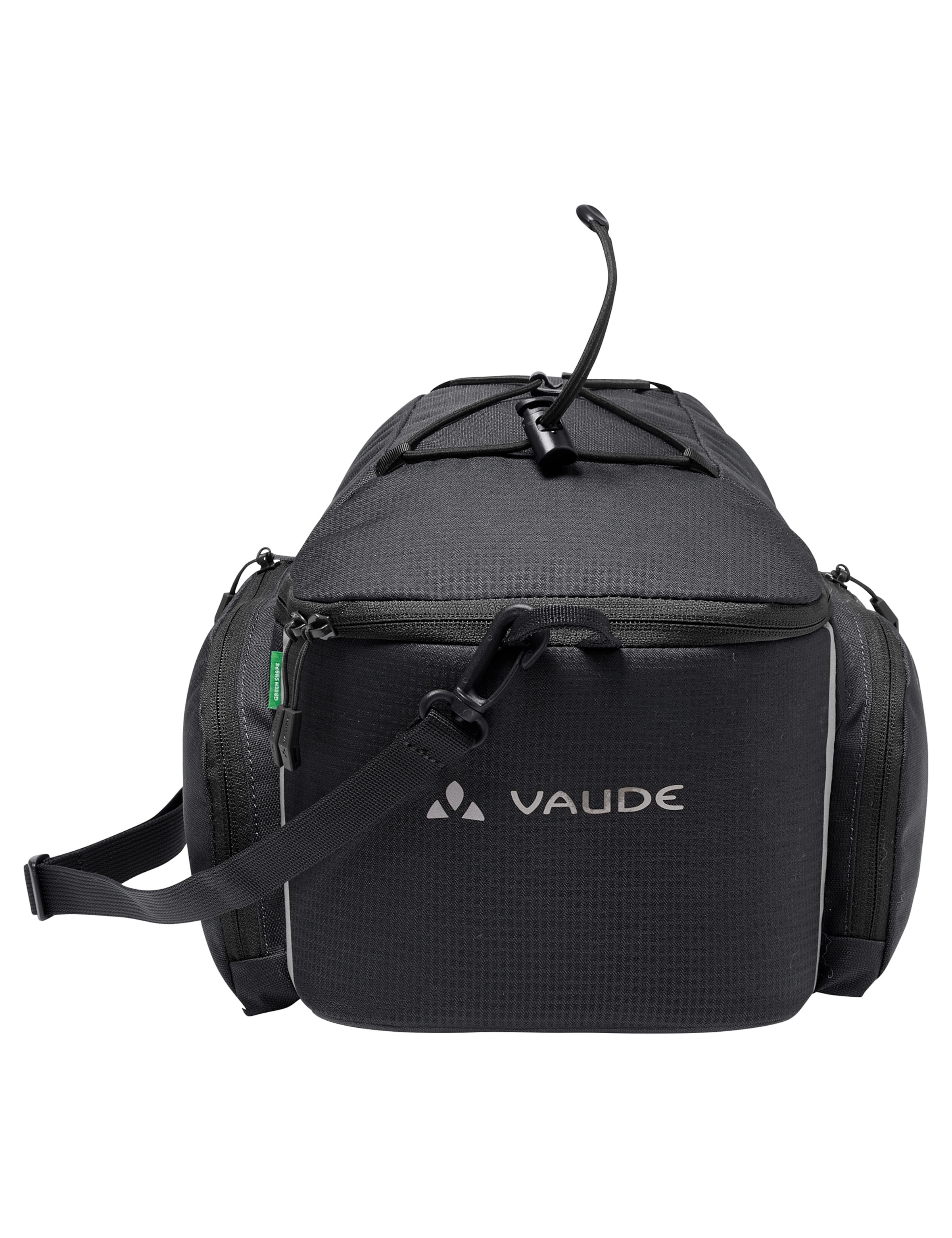 VAUDE RT-Gepäckträgertasche in Schwarz: Vorderseite