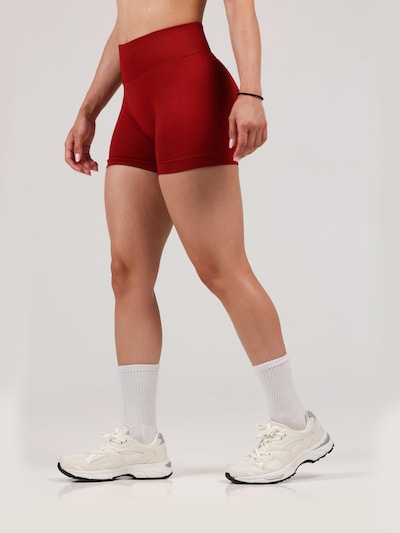 neverover Pantalon de sport 'Hue Shorts' en XS en rouge, Vue avec produit