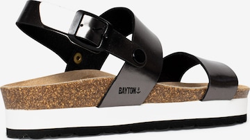 Bayton Sandalen met riem 'Gladstone' in Zwart