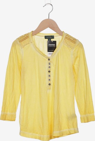 Lauren Ralph Lauren Petite Langarmshirt XS in Gelb: predná strana