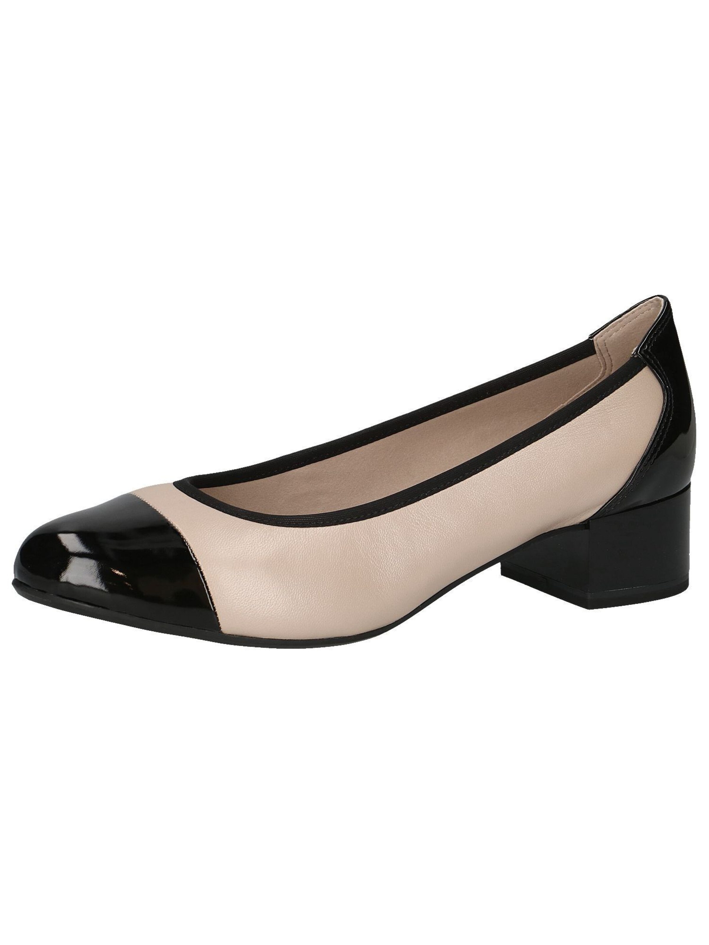 CAPRICE Pumps in Beige: Vorderseite