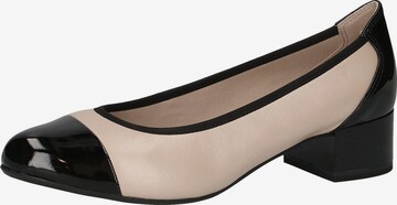 CAPRICE Pumps in Beige: voorkant