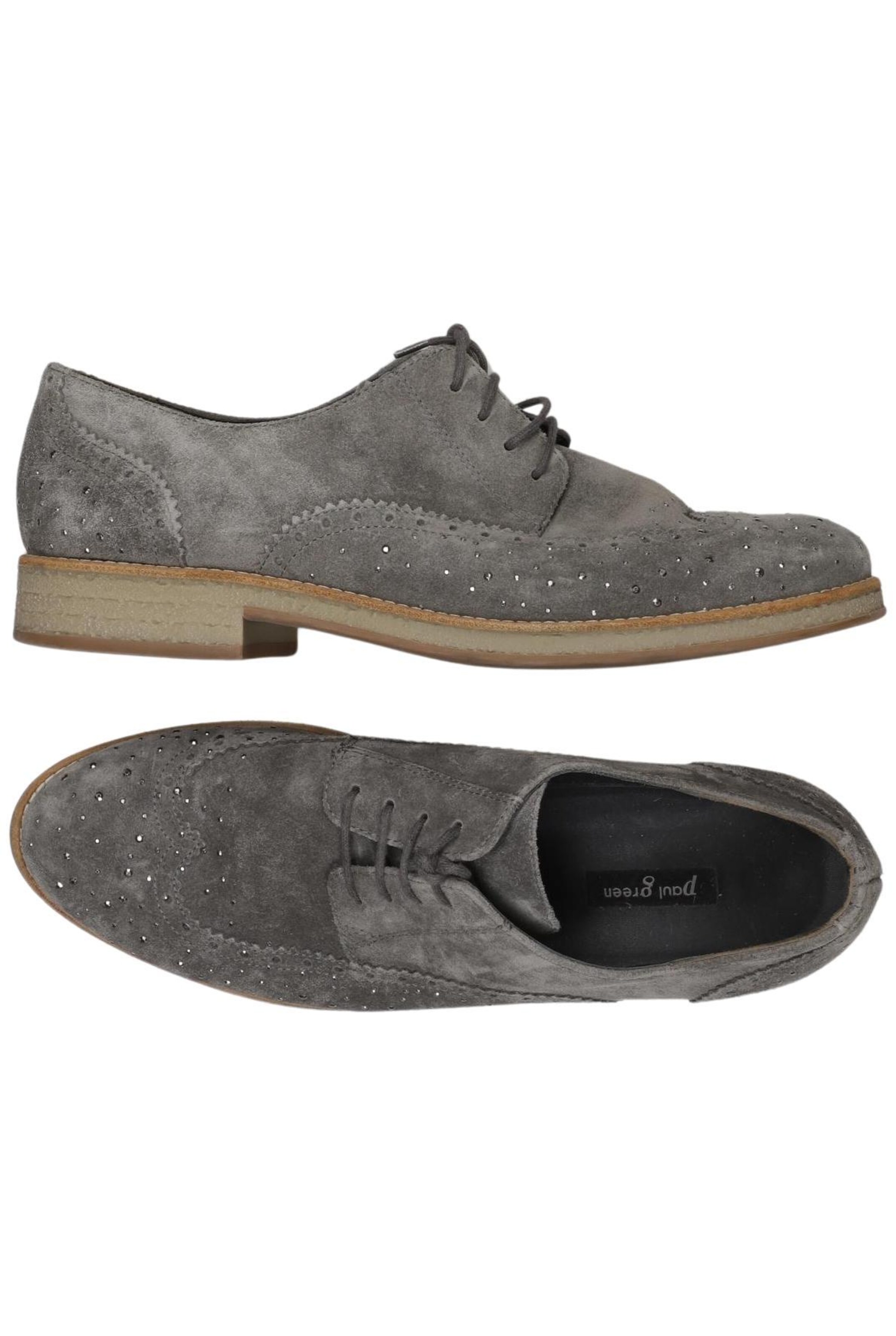 Paul Green Flats & Loafers in 39,5 in Grey: front