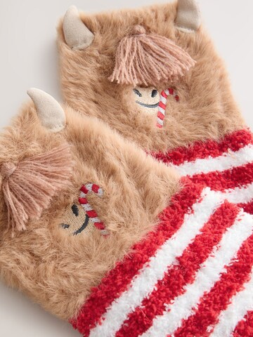 Next Skarpety w kolorze brązowy