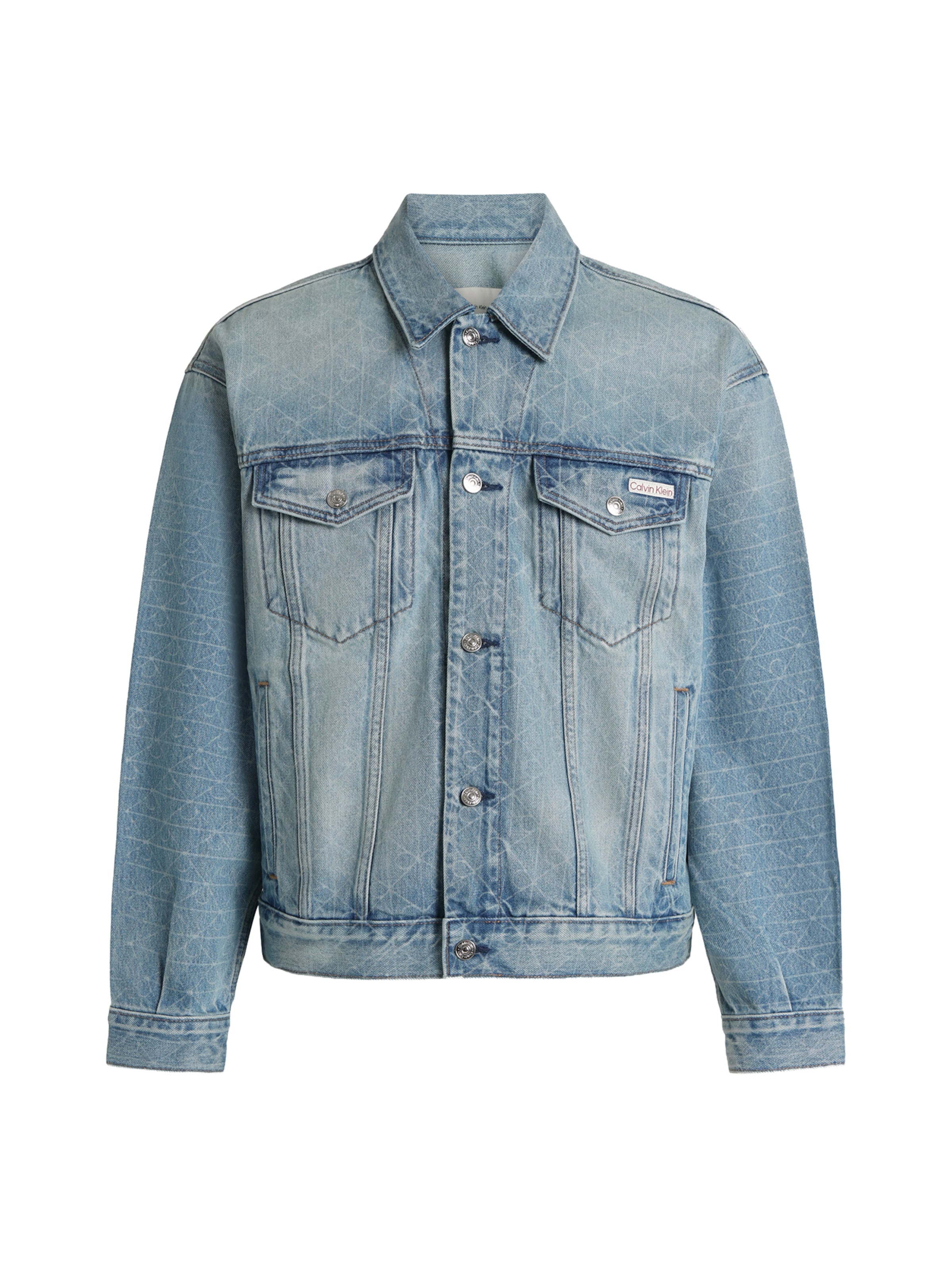 Calvin Klein Jeans Jacke '90S' in XS in blue denim / hellblau, Produktansicht