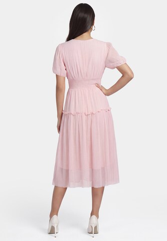 Robe faina en rose