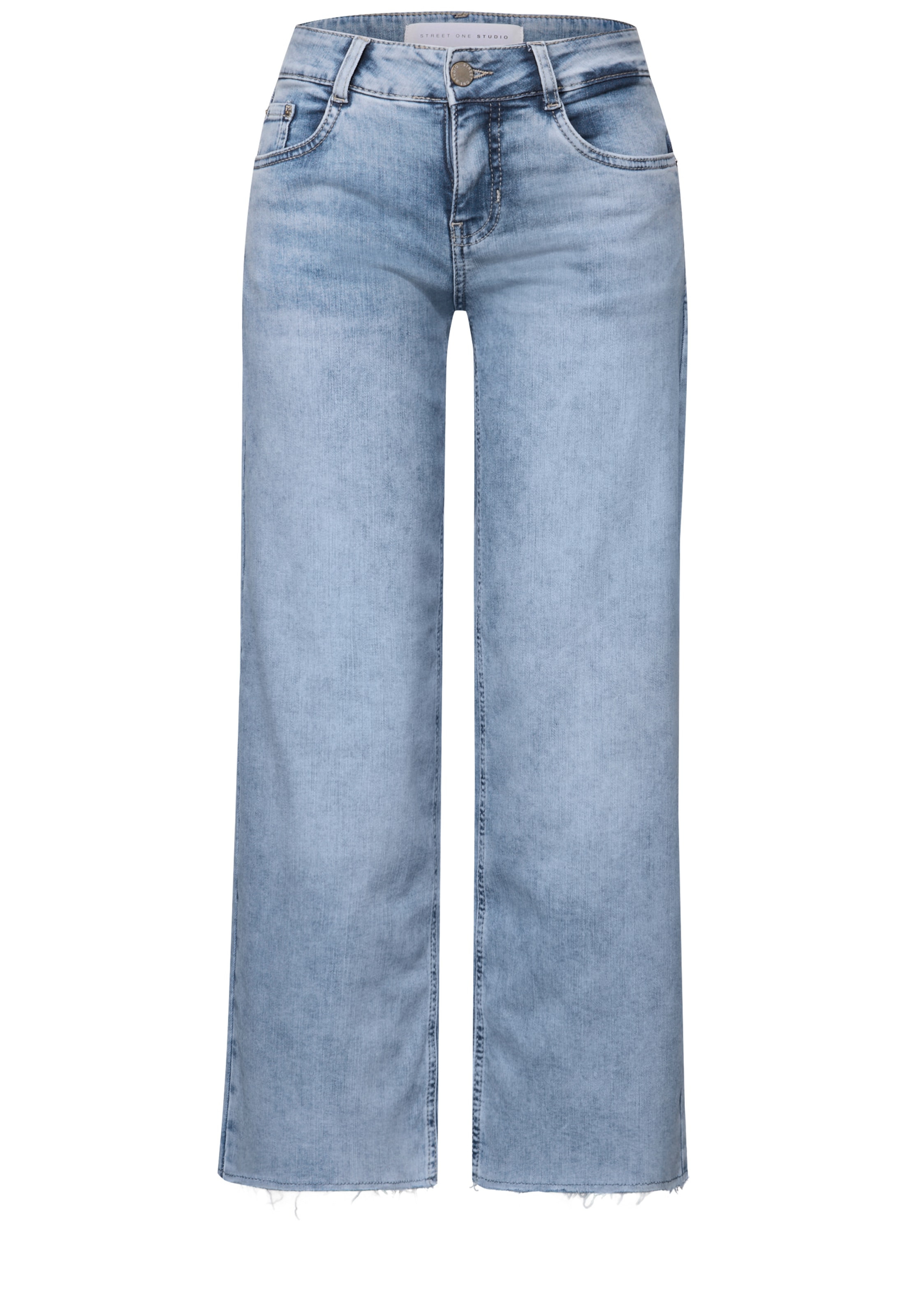 Street One Studio Regular Jeans in Blue: front