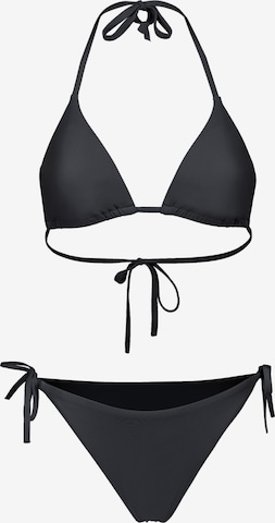 juoda ARENA Trikampė Bikinis 'Essentials': priekis