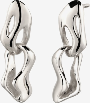 Boucles d'oreilles ELLI en argent : devant