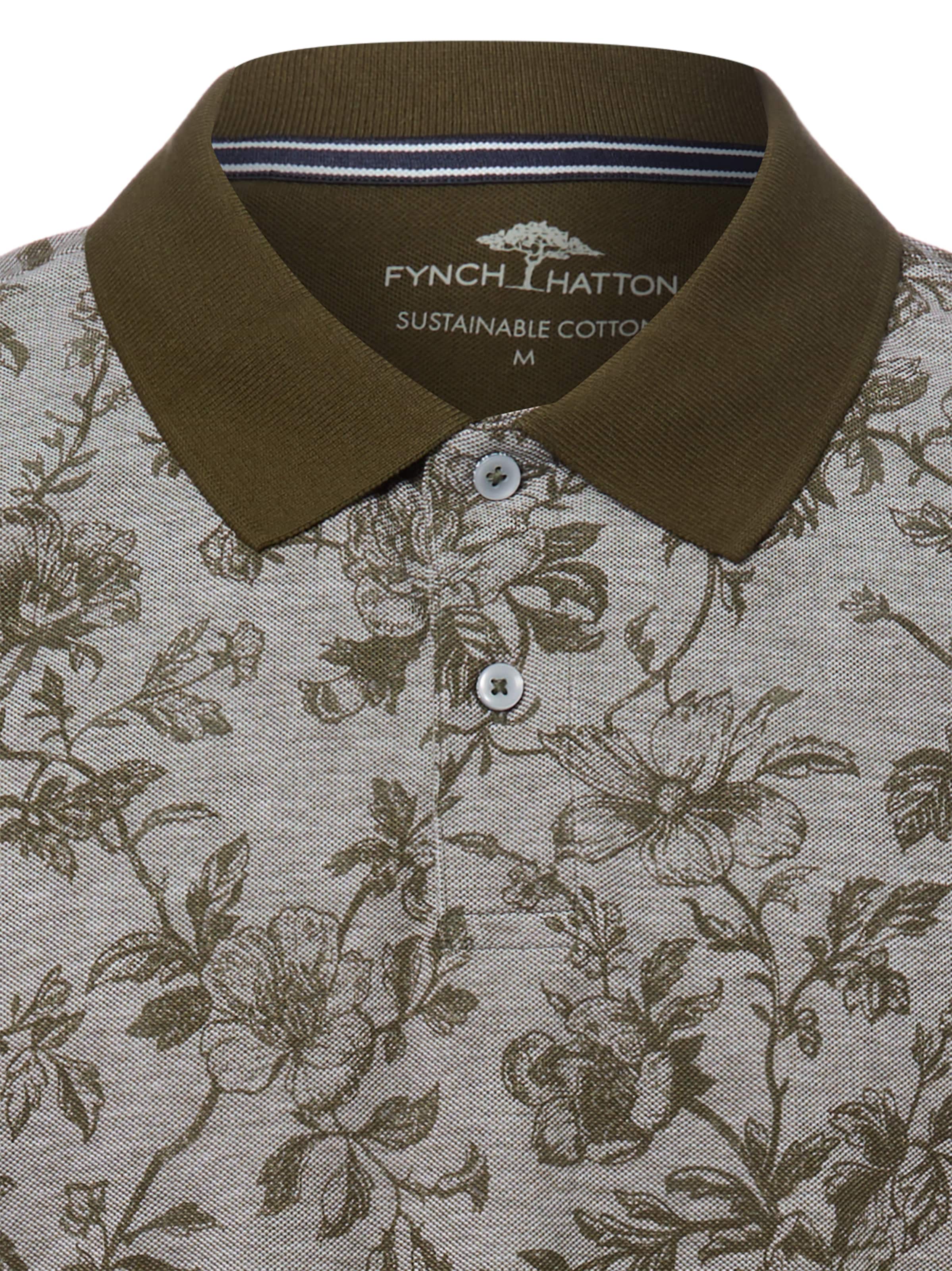 FYNCH-HATTON Poloshirt in Grün