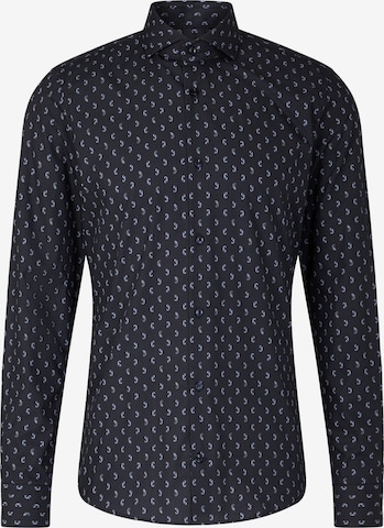 Coupe slim Chemise 'Pares' JOOP! en bleu : devant