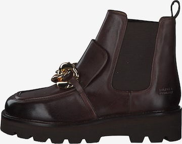 MELVIN & HAMILTON Chelsea boots 'Cassy 1' in Bruin: voorkant