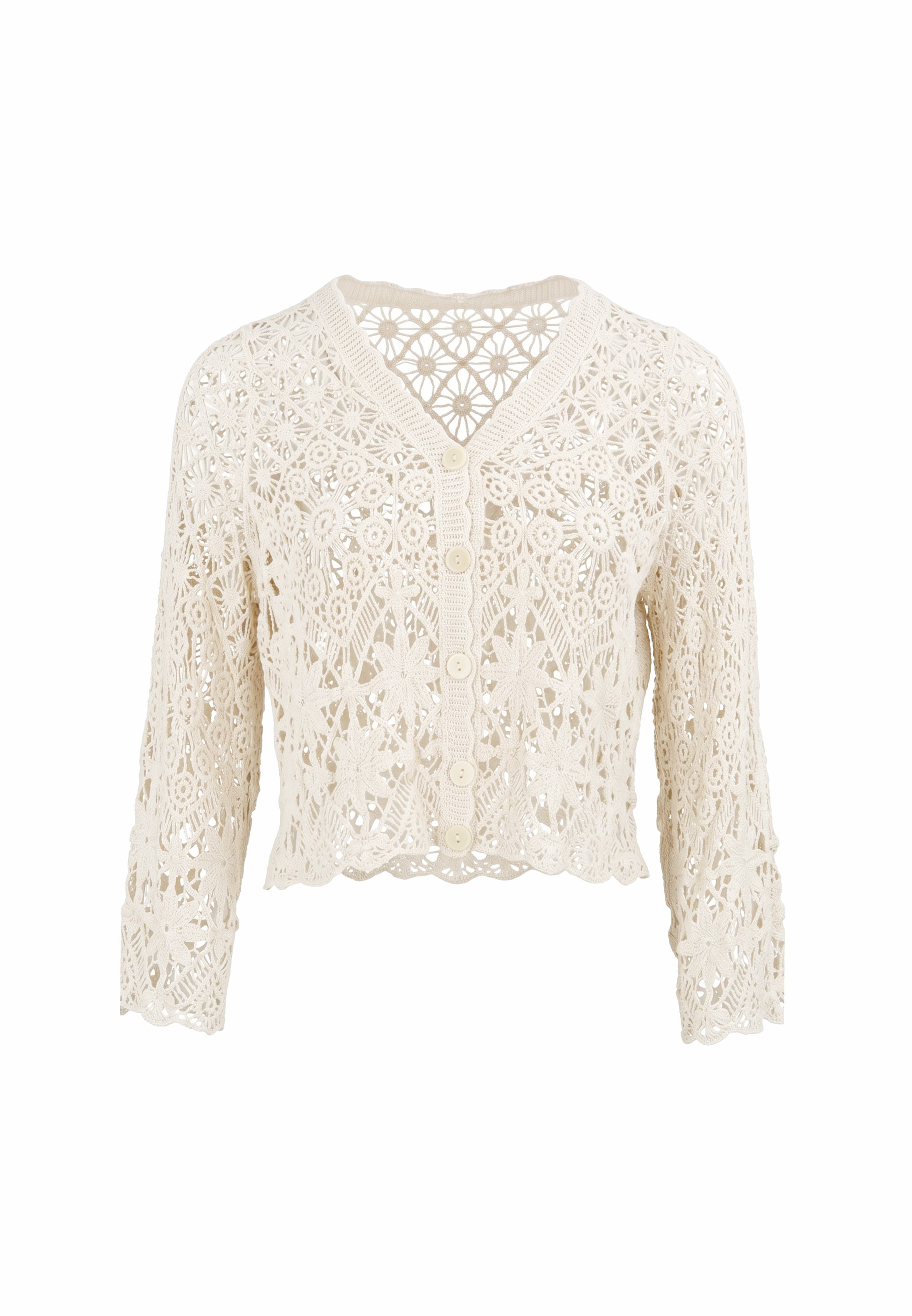 IZIA - Cárdigan en blanco: frente