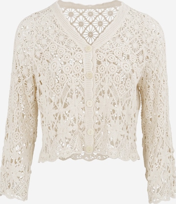 Cardigan 'Boho' IZIA en blanc : devant