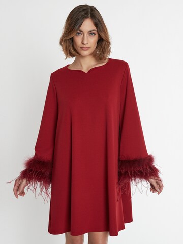 Ana Alcazar Evening dress ' Sinea ' in Red: front