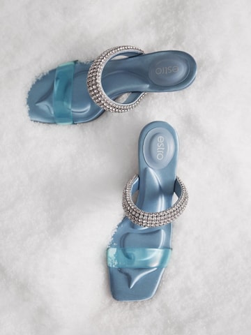 Estro Mules '2206-3' in Blue