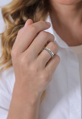 Bague Elli DIAMONDS en argent : devant