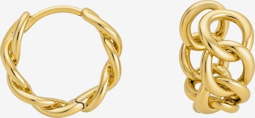 Sofia Milani Ohrringe 'Cable Chain' in Gold: Vorderseite