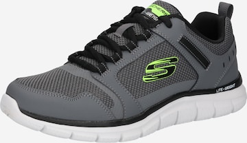 SKECHERS - Sapatilhas baixas em cinzento: frente