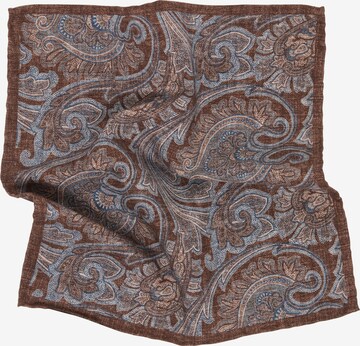 ETERNA Pocket Square in Brown: front
