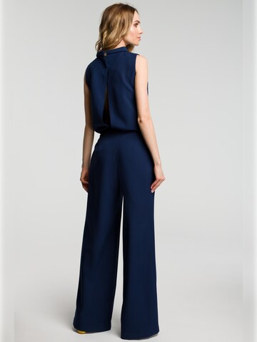 made of emotion - Jumpsuit en azul