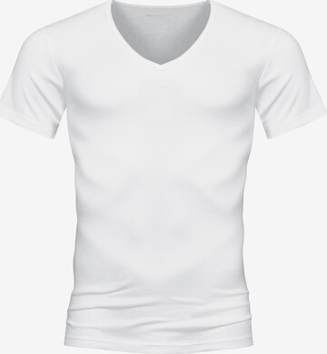 Maillot de corps Mey en blanc : devant