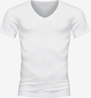 Maillot de corps Mey en blanc : devant