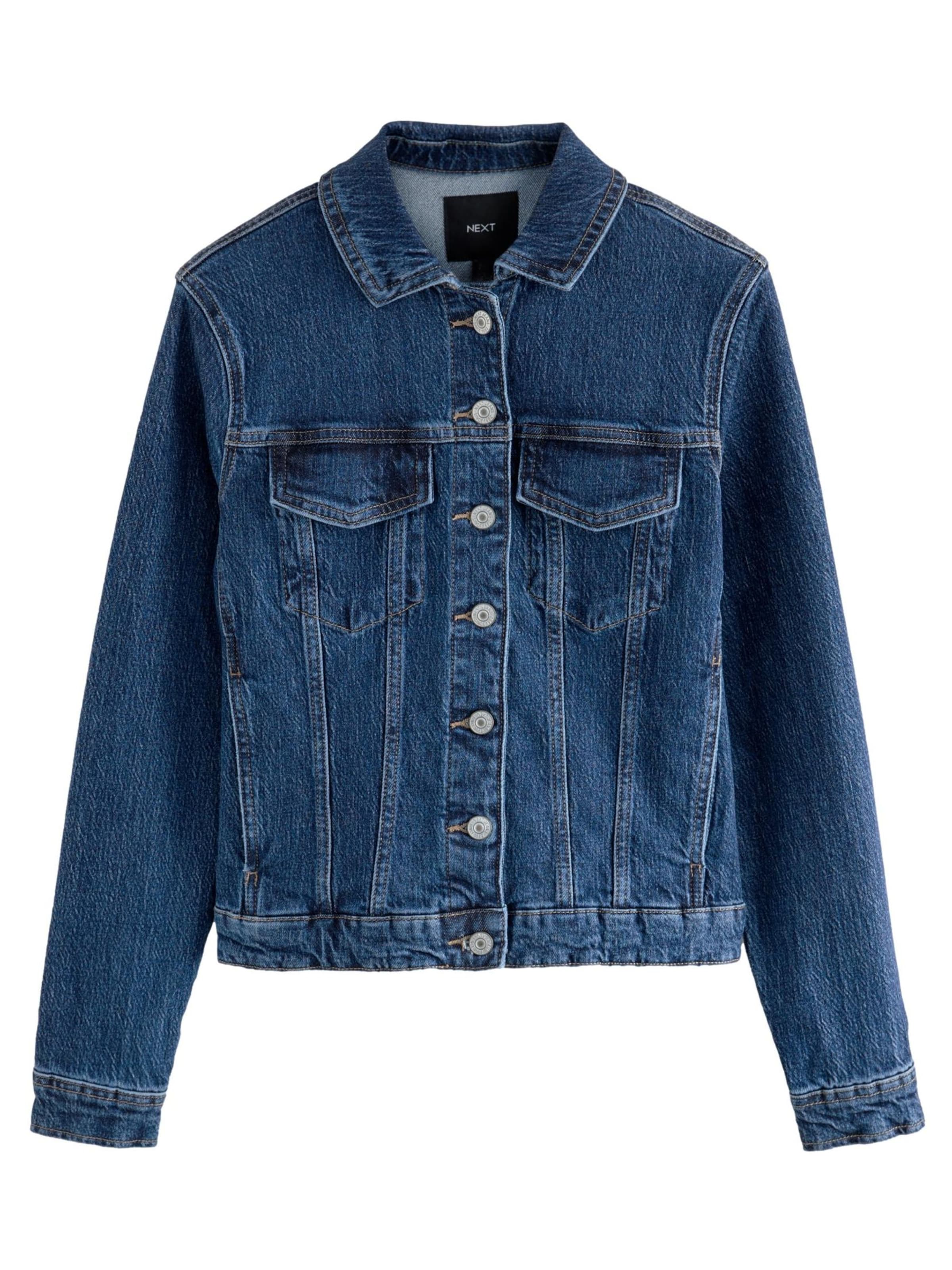 Next Übergangsjacke in Blau: Vorderseite