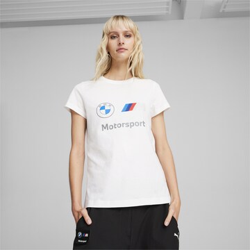 T-shirt fonctionnel 'BMW M Motorsport Essentials' PUMA en blanc