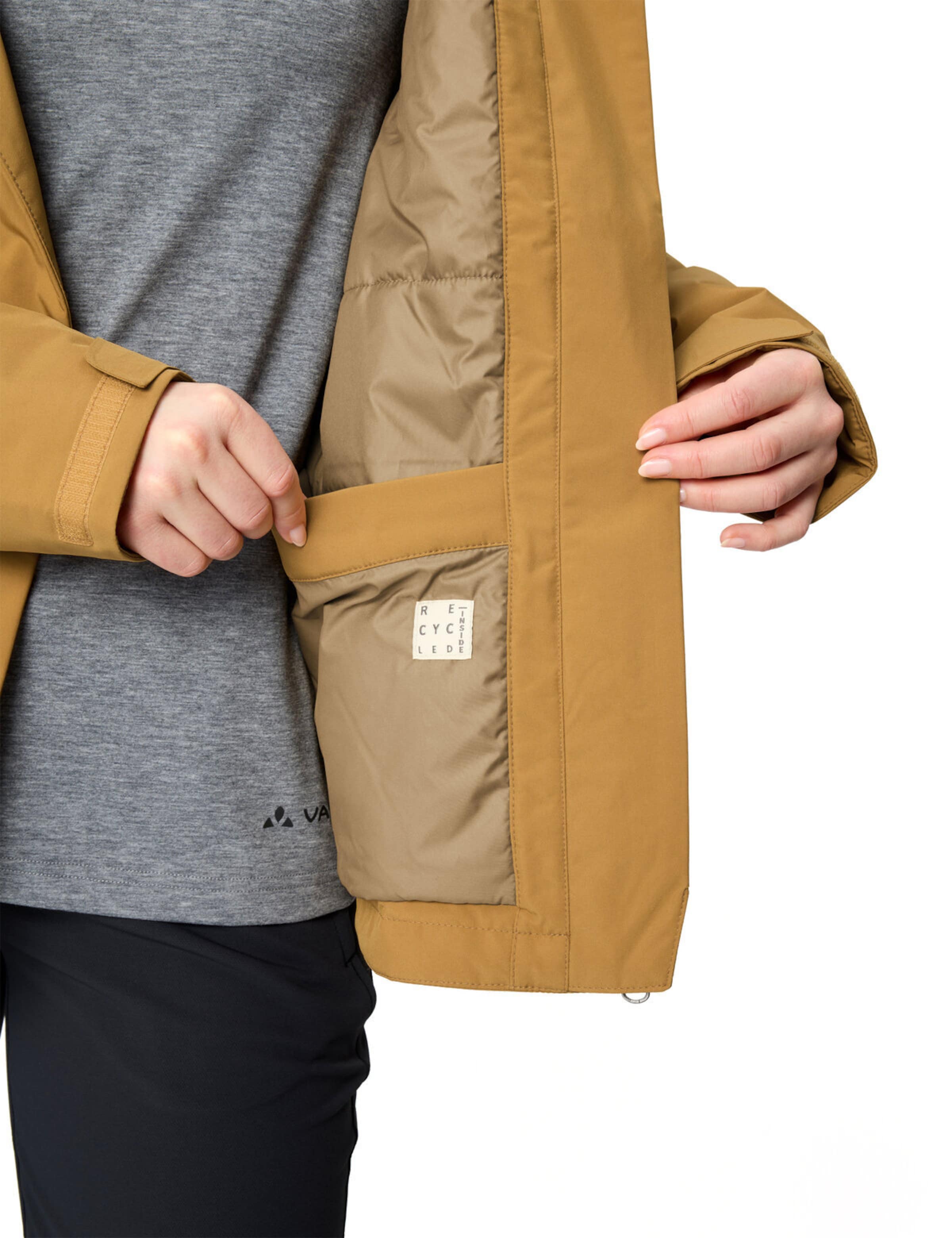 VAUDE Outdoorjacke 'Rosemoor II' in Braun