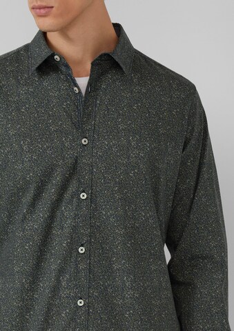 Coupe slim Chemise s.Oliver en vert