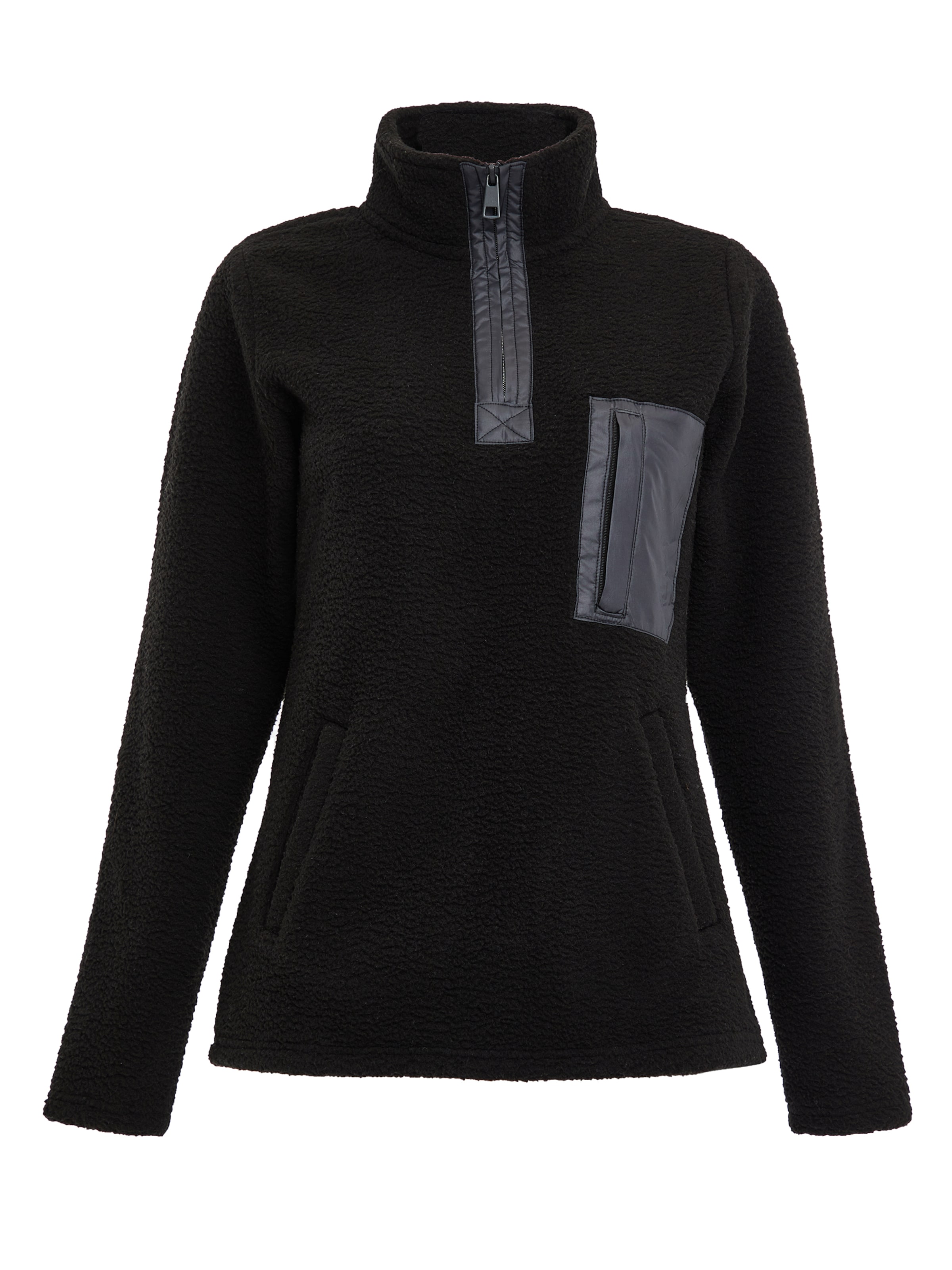 Threadbare Pullover 'Pharell' in Schwarz: Vorderseite