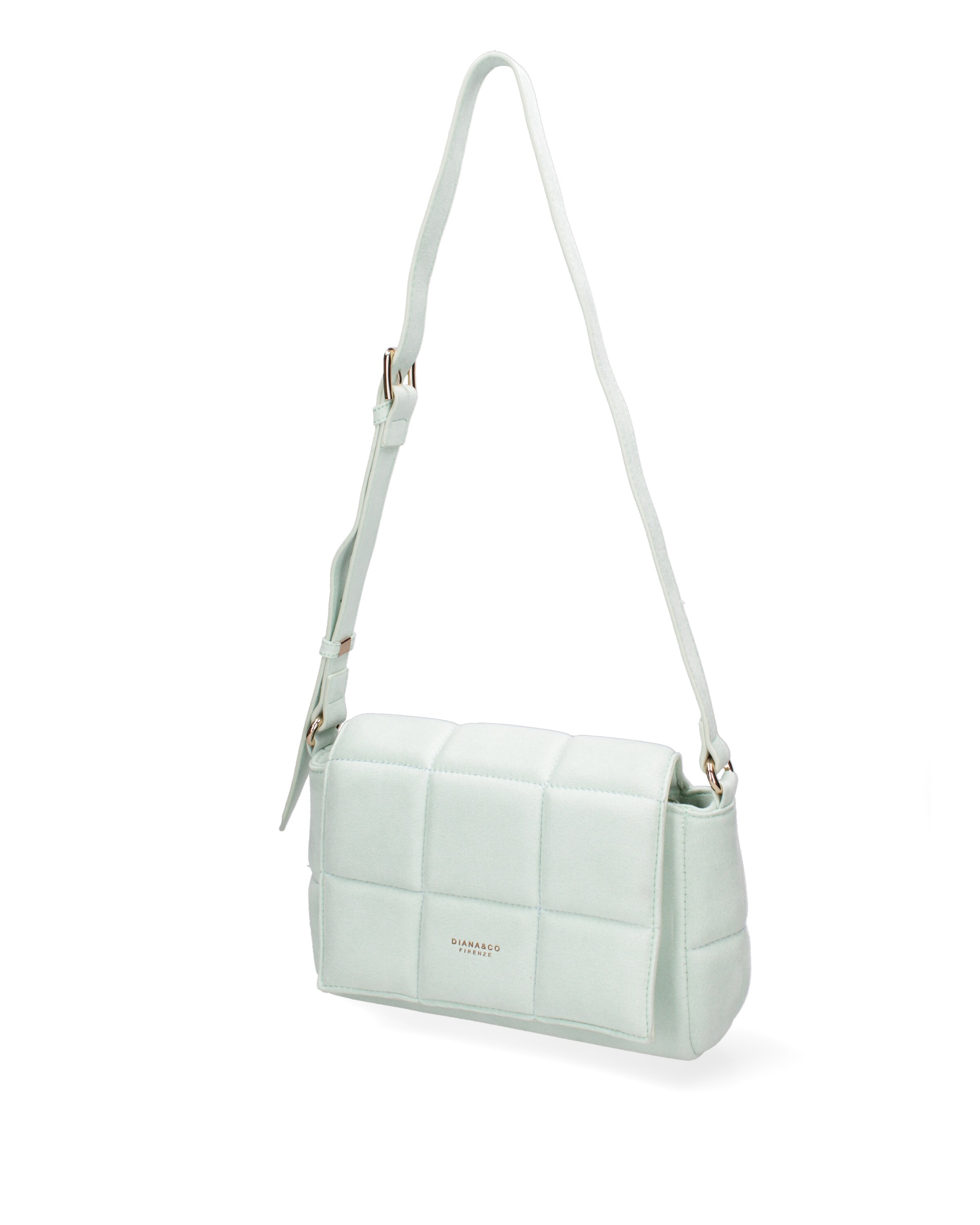 Borsa a spalla di Diana&Co. in verde: frontale