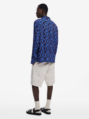 Coupe regular Chemise Desigual en bleu