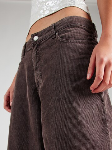 WEEKDAY Loosefit Hose 'Astro' in Braun