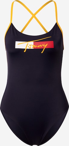 Tommy Hilfiger Underwear Bralette Swimsuit 'CHEEKY' in Blue: front