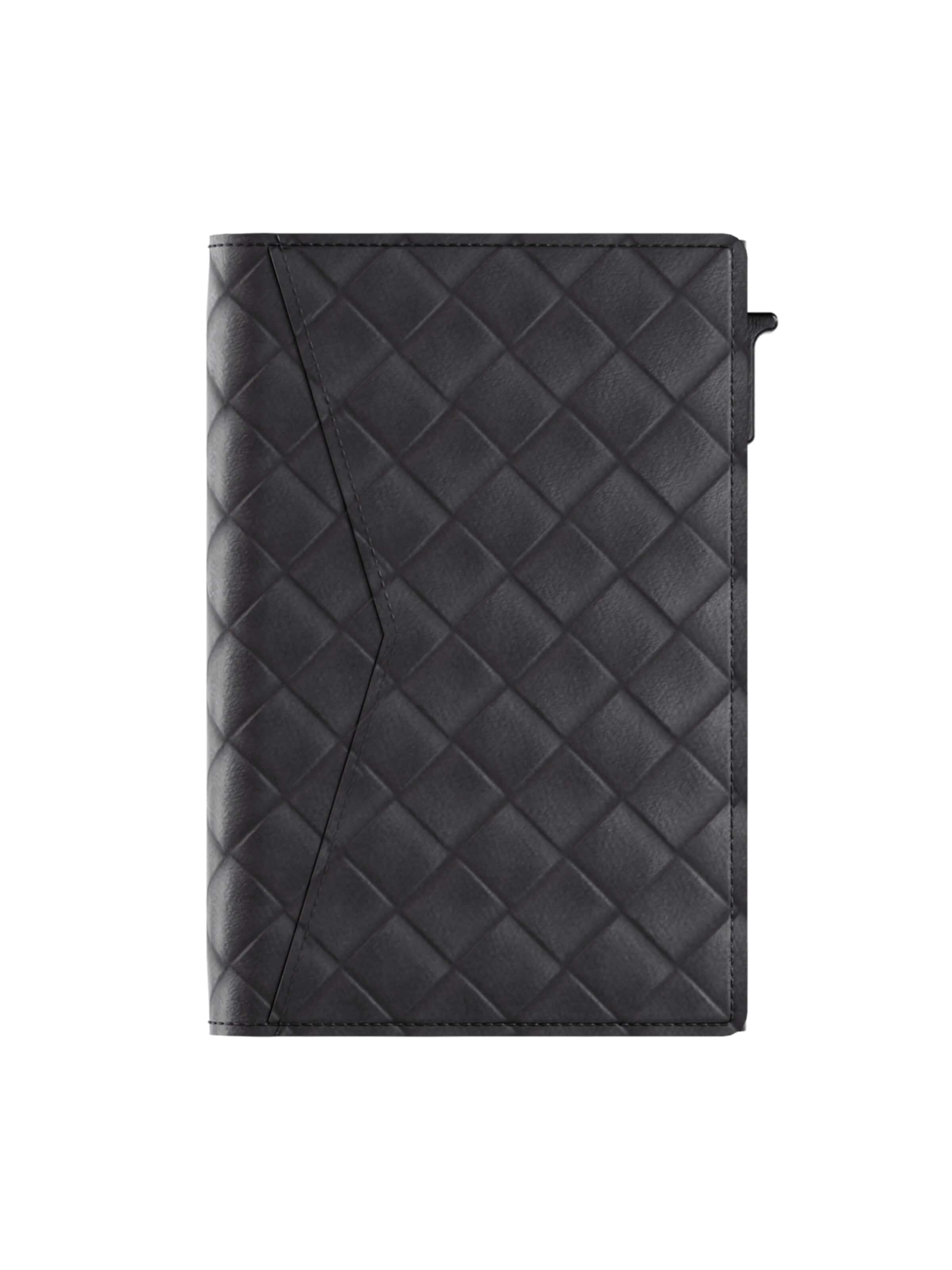 Prowallet Wallet 'Pasjeshouder Slim Woven' in Black