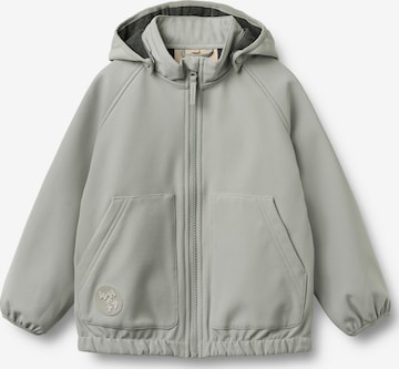 Veste fonctionnelle 'Alleo' WHEAT en vert : devant