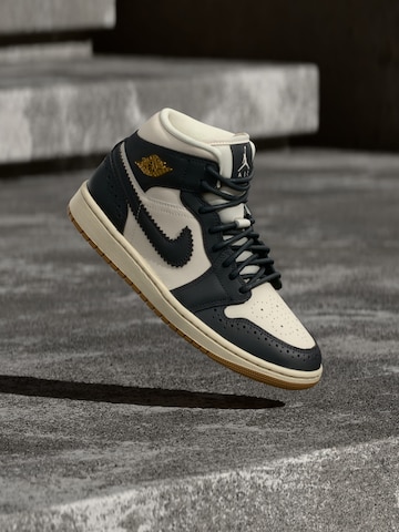 Jordan Visoke superge 'Air Jordan 1 Mid SE' | črna barva