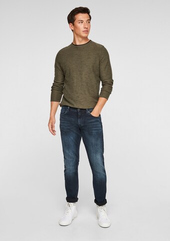 QS Regular Jeans 'Rick' i blå