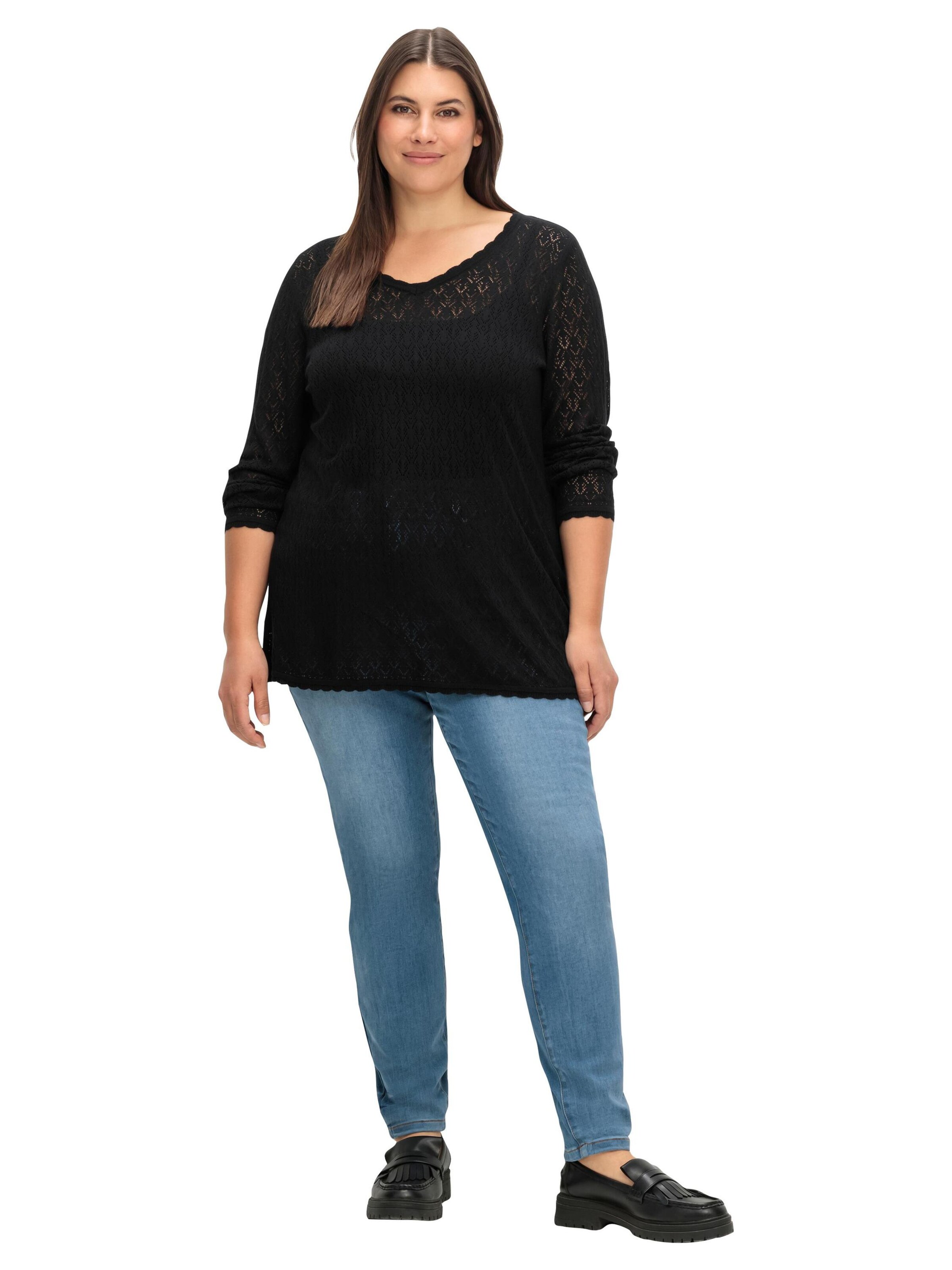 SHEEGO Tröja i svart