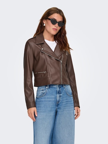 ONLY - Casaco meia-estação 'ONLCARMEN' em castanho: frente