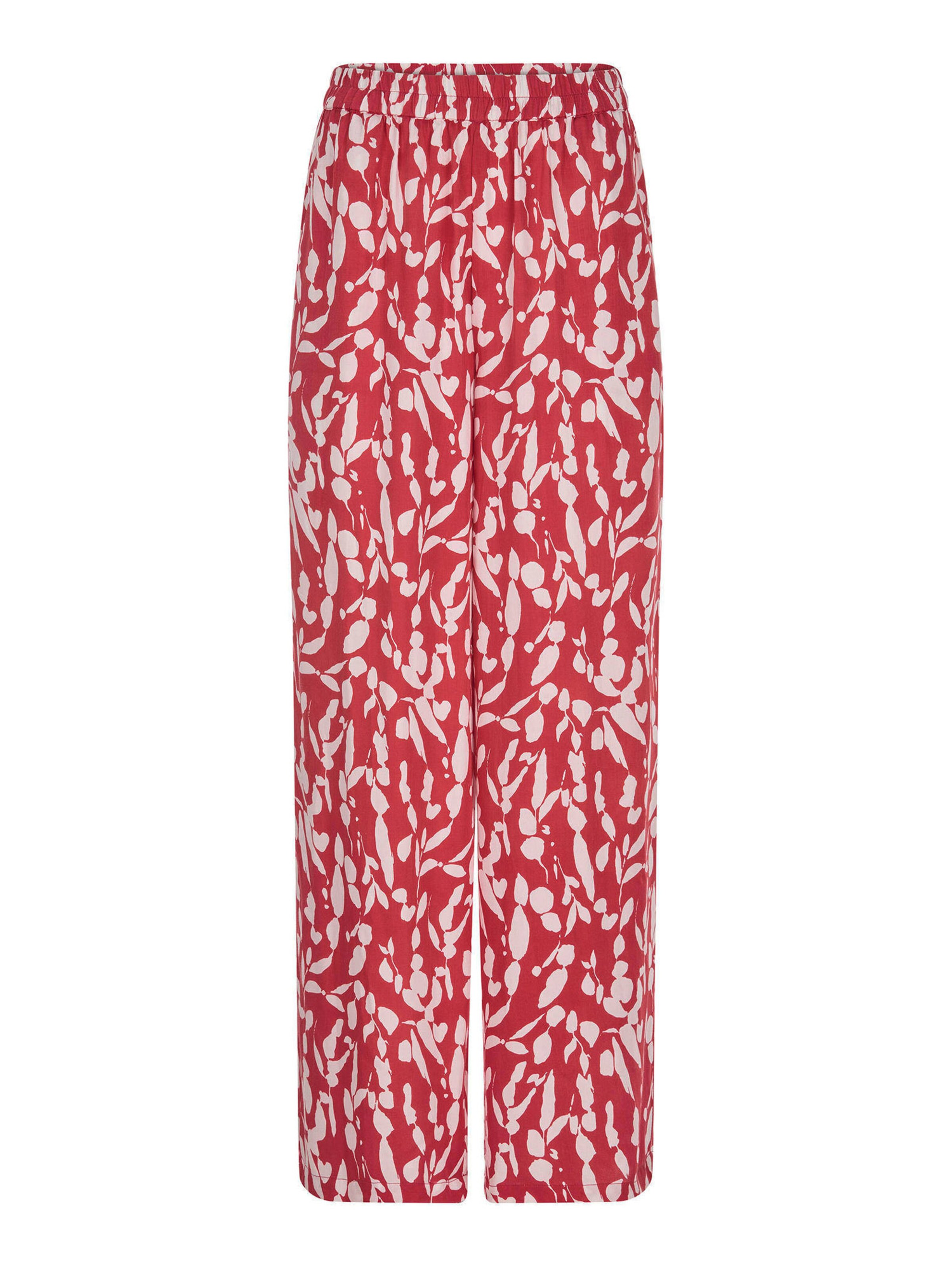 Goldner Broek in de kleur Rood / Wit, Productweergave