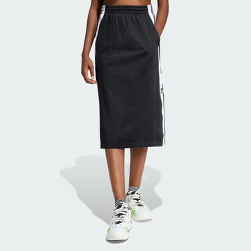 ADIDAS ORIGINALS Skirt 'Adibreak' in Black: front