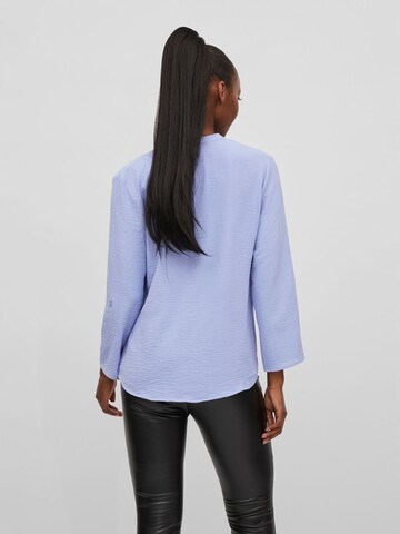 VILA Bluse in Blau