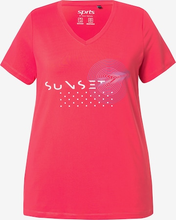 Ulla Popken Shirt in Red: front